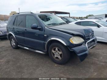  Salvage Mercedes-Benz M-Class