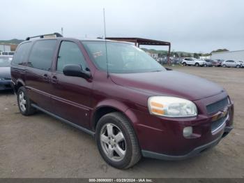  Salvage Chevrolet Uplander