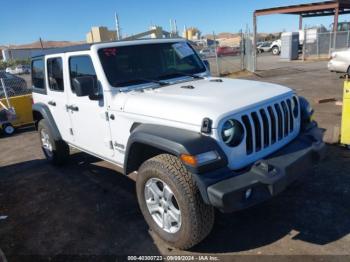  Salvage Jeep Wrangler