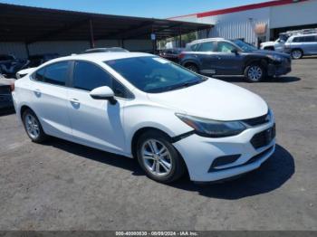  Salvage Chevrolet Cruze