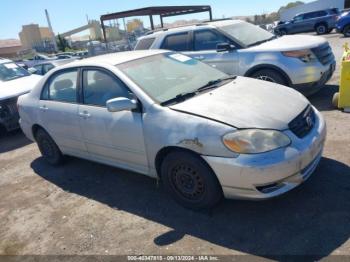  Salvage Toyota Corolla