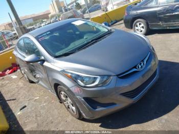  Salvage Hyundai ELANTRA