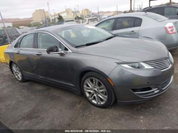  Salvage Lincoln MKZ Hybrid