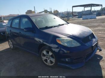  Salvage Toyota Matrix