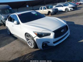  Salvage INFINITI Q50