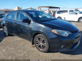  Salvage Toyota Corolla