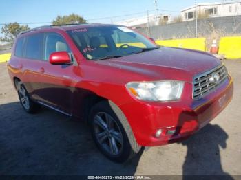  Salvage Toyota Highlander