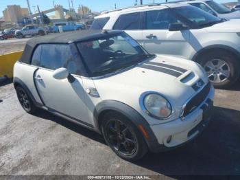  Salvage MINI Cooper S