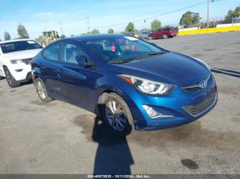  Salvage Hyundai ELANTRA