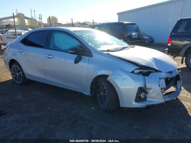  Salvage Toyota Corolla