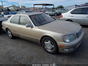  Salvage Lexus LS