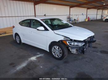  Salvage Hyundai ELANTRA