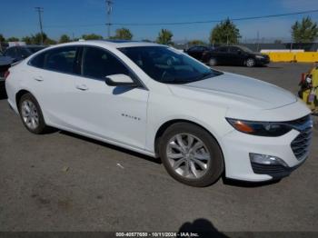  Salvage Chevrolet Malibu