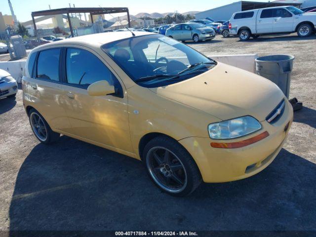  Salvage Chevrolet Aveo