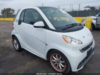  Salvage Smart fortwo electric drive