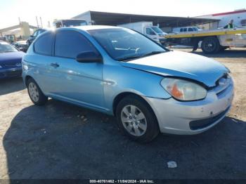  Salvage Hyundai ACCENT