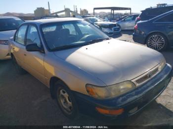  Salvage Toyota Corolla