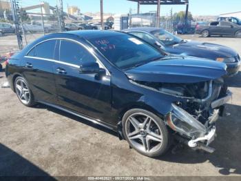  Salvage Mercedes-Benz Cla-class