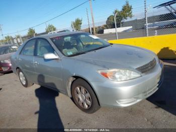  Salvage Toyota Camry