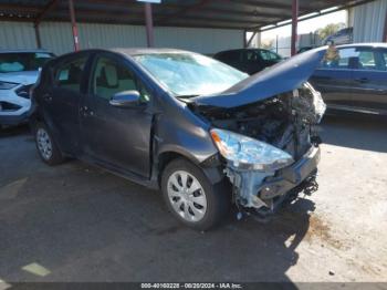  Salvage Toyota Prius c