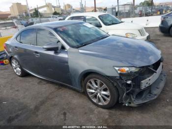  Salvage Lexus Is