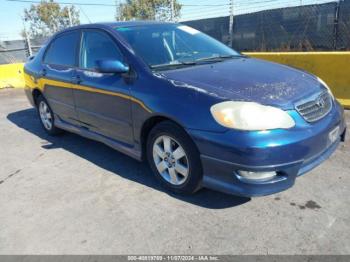  Salvage Toyota Corolla