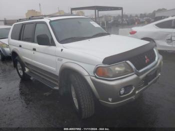  Salvage Mitsubishi Montero Sport