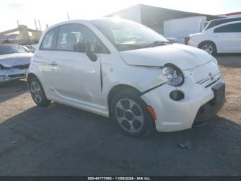  Salvage FIAT 500e