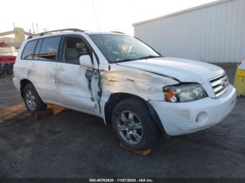  Salvage Toyota Highlander