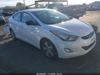  Salvage Hyundai ELANTRA