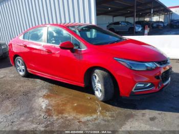  Salvage Chevrolet Cruze