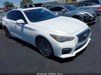  Salvage INFINITI Q50 Hybrid