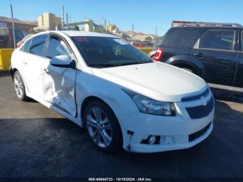  Salvage Chevrolet Cruze