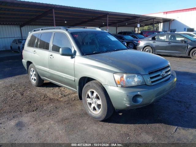  Salvage Toyota Highlander