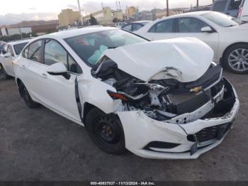  Salvage Chevrolet Cruze