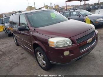  Salvage Chevrolet Uplander