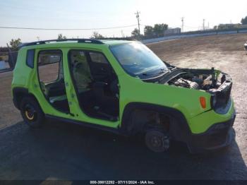  Salvage Jeep Renegade