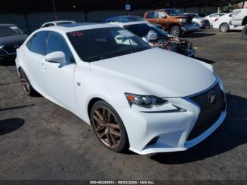  Salvage Lexus Is