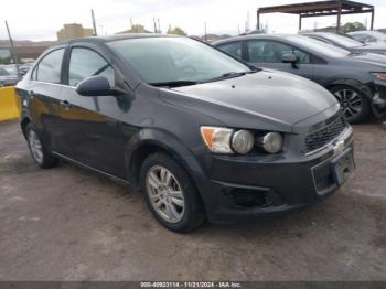  Salvage Chevrolet Sonic