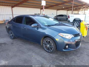  Salvage Toyota Corolla