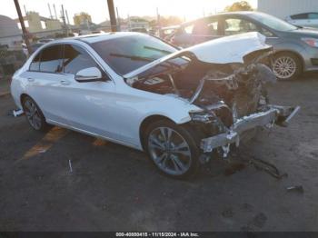  Salvage Mercedes-Benz C-Class