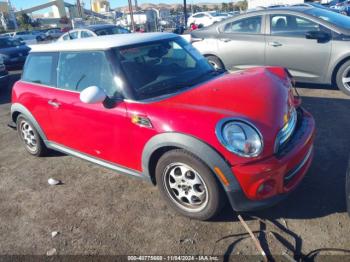  Salvage MINI Cooper