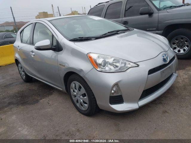  Salvage Toyota Prius c