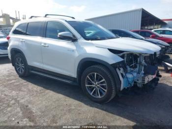  Salvage Toyota Highlander