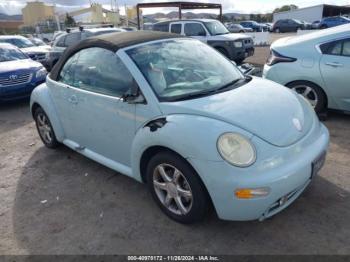  Salvage Volkswagen Beetle