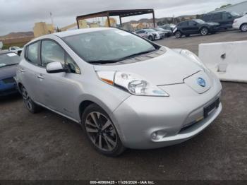  Salvage Nissan LEAF