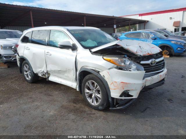  Salvage Toyota Highlander