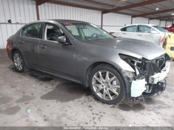  Salvage INFINITI G37