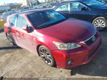  Salvage Lexus Ct