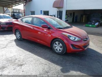  Salvage Hyundai ELANTRA